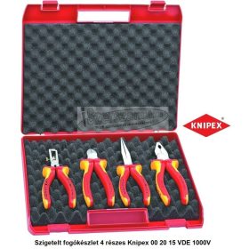 Knipex szigetelt fogókészlet 4 részes 002015 1000V VDE