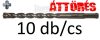 ABRABORO SDS Plus betonfúró 4 élű FORTY ProfiPack 6x110/50mm 10db