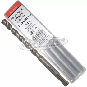   ABRABORO SDS Plus betonfúró 4 élű FORTY 10x260/200mm ProfiPack 10db