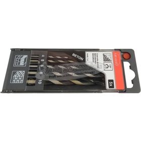   ABRABORO betonfúró Hengeres szárú készlet (4,5,6,8,10mm) 5 részes