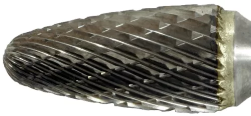 ABRABORO Keményfém turbómaró F-alak gömbvégű ívelt d6,0mm-16,0mm