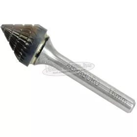 ABRABORO Keményfém turbómaró J-alak 60°-os kúpos kereszt fogazás