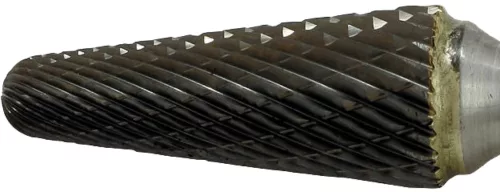 ABRABORO Keményfém turbómaró L-alak gömbvégű kúp d6,0mm-16,0mm