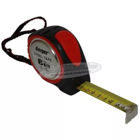   BERGER Mérőszalag 3-8m EU II mágneses, AutoLock, gumírozott