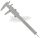 BERGER Tolómérő 150/0,02mm mélységmérővel INOX DIN862