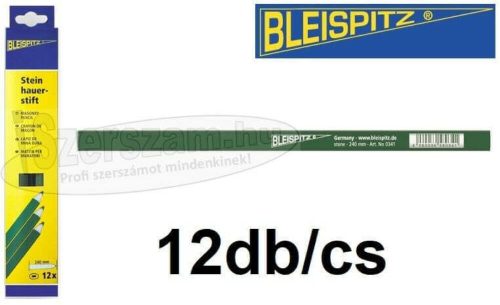 BLEISPITZ Kőműves ceruza 240mm 6H 12db/csomag No.0334