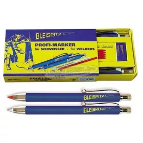 BLEISPITZ Hegesztő jelölő készlet 2 töltőceruza + 15 betét No.0440