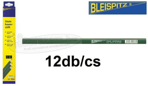 BLEISPITZ Kőműves ceruza 300mm 10H 12db/csomag No.0372