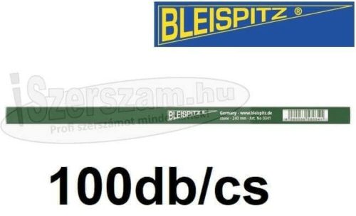 BLEISPITZ Kőműves ceruza 240mm 6H 100db/csomag No.0341