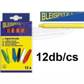 BLEISPITZ Jelölőkréta sárga 12db/csomag No.0150