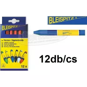 BLEISPITZ Jelölőkréta kék 12db/csomag No.0204 erdészeti
