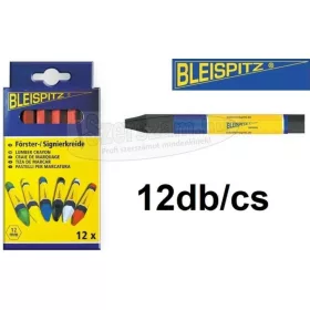 BLEISPITZ Jelölőkréta fekete 12db/csomag No.0235 erdészeti