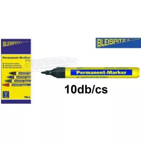 BLEISPITZ Jelölőfilc d1,0mm fekete 10db/csomag No.0679