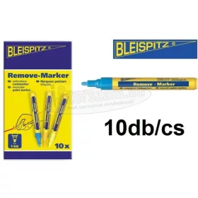 BLEISPITZ Letörölhető jelölőfilc festékes d4,0mm kék 10db/cs No.1041