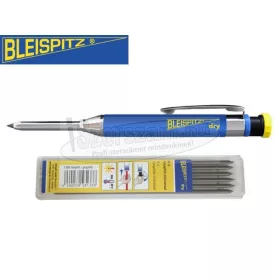 BLEISPITZ Mélyfurat jelölő készlet, töltőceruza + 6 betét dry No.1362