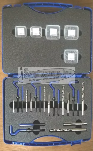 BOHRCRAFT menetjavító készlet 120 részes M5-M12
