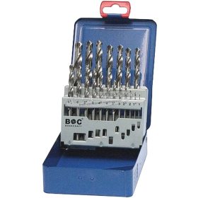 BOHRCRAFT csigafúró készlet HSS-G 1,0-10,0/0,5mm 19 részes