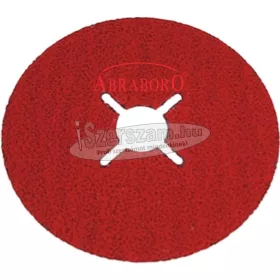 ABRABORO Fibertárcsa 125x22mm CER típus kerámia szemcsével k24-k120 25db/cs
