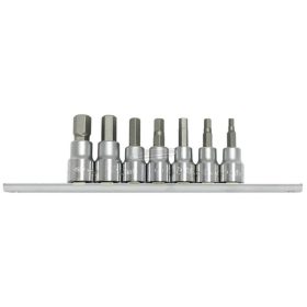 HANS 3/8˝ imbusz bit-dugókulcsfej készlet SW4-SW12 7r. 36026-7C