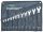 Z-TOOLS csillag-villás kulcskészlet 12 részes 6-22mm 15° Cr-V