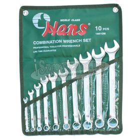 HANS csillag-villás kulcskészlet 10 részes 6-22mm 15° 16610M