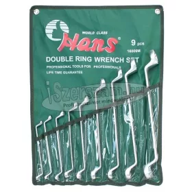 HANS csillagkulcs készlet 9 részes 6-32mm 16009M Cr-V 75°