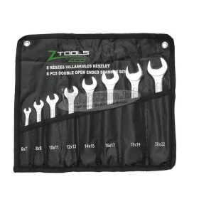 Z-TOOLS villáskulcs készlet 8 részes 6-22mm Cr-V