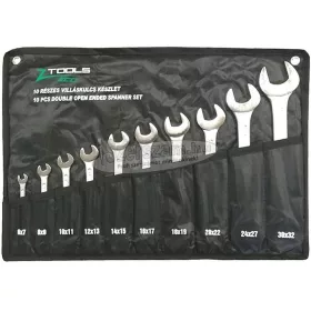 Z-TOOLS villáskulcs készlet 10 részes 6-32mm Cr-V