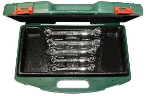 HANS Fékcsőkulcs készlet 5 részes 8-19 mm TTK-8 kofferben