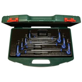   HANS T-nyelű TORX-TH kulcskészlet TH10-TH40 7 részes TTK-19 kofferben