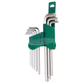   HANS gömbvégű imbuszkulcs készlet extra hosszú 9 részes SW1,5-10 16772-29M