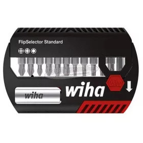   WIHA FlipSelector Standard 25 bitkészlet Phillips, Pozidriv, TORX 14 részes 1/4" C6,3 39040