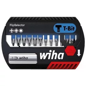   WIHA T-bit készlet 13 részes PH+PZ2+TX FlipSelector 25mm 1/4" C6,3 41824