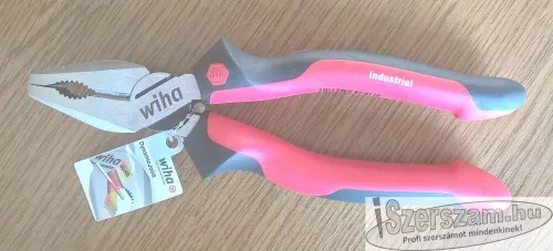 WIHA Industrial oldalcsípő fogó Extra hosszú vágóéllel 180mm, 7" 30826