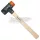 WIHA Cserélhető fejű kalapács közepesen puha/kemény Hickory fanyéllel, kerek kalapácsfejjel d40mm 640g 26612