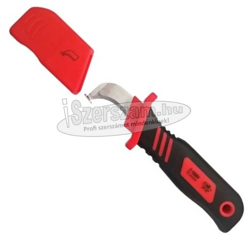 HANS kábelkés horgas 150mm 5574V szigetelt VDE 1000V (kábelcsupaszító)