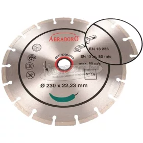 ABRABORO Univerzális gyémánttárcsa 115-350mm No16