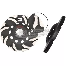 ABRABORO Gyémántszemcsés betoncsiszoló 115x22.23mm No.1
