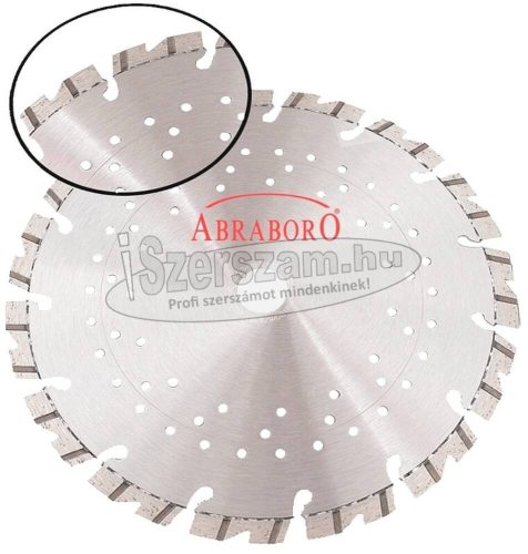 ABRABORO Turbo gyémánttárcsa D125x22,2mm No.4