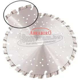 ABRABORO Turbo gyémánttárcsa D350x25,4mm No.4