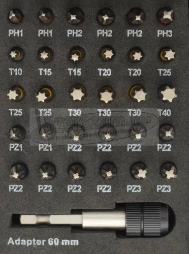 ABRABORO bit készlet 31 részes