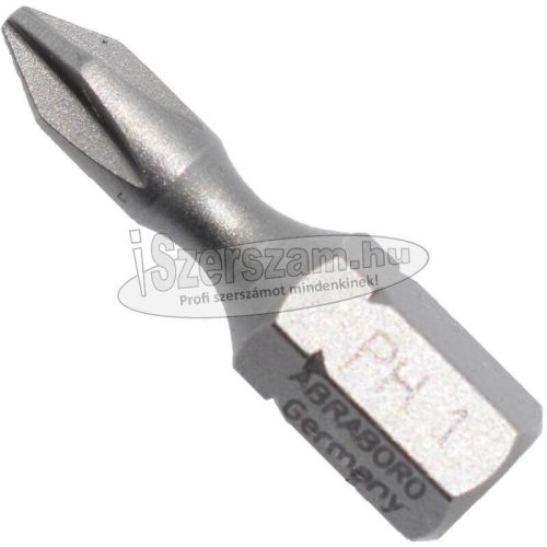 ABRABORO PHILLIPS bit PH3x25mm SUPRA 10 db/csomag