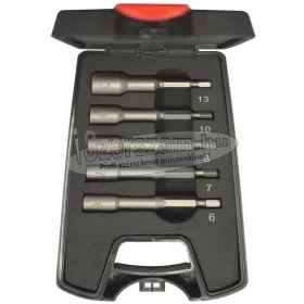 ABRABORO Mágneses hatlapú csavarozó készlet 5 részes 6-13x65mm