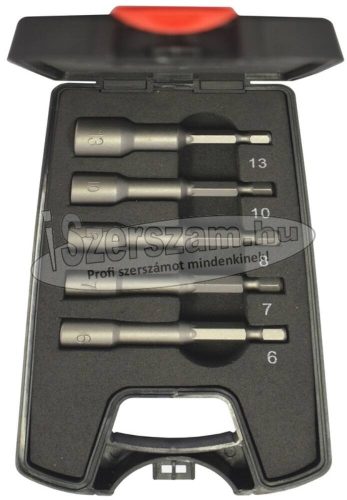 ABRABORO Mágneses hatlapú csavarozó készlet 5 részes 6-13x65mm