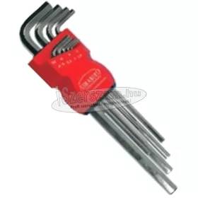 ABRABORO IMBUSZ L-kulcs készlet 9- részes hosszú 1,5-10mm