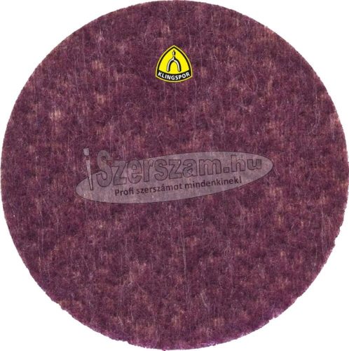 KLINGSPOR Flíz Csiszolótárcsa NDS 800 115x22 mm k50-k180 korund (csiszoló flíz)