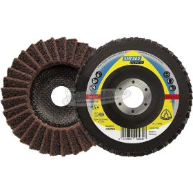   KLINGSPOR Flíz lamellás csiszolótányér SMT 800 SPECIAL 115-125x22,23 mm kúpos,12°