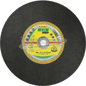   KLINGSPOR Vágókorong C 24 EXTRA 300x3,5x20 mm egyenes kő/beton Kronenflex 288223