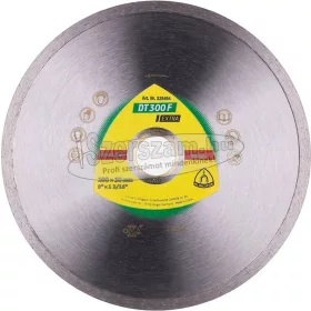   KLINGSPOR Gyémánt vágókorong DT 300 F EXTRA 200x1,9x30 mm 1,9x7 mm Folyamatos vágóél Szűkítő gyűrű 25,4 325454