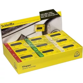   KLINGSPOR Schleiffix kézi hasáb készlet SFK 655 18db-os Set 80x50x20 mm (k60,k120,k240) 72129